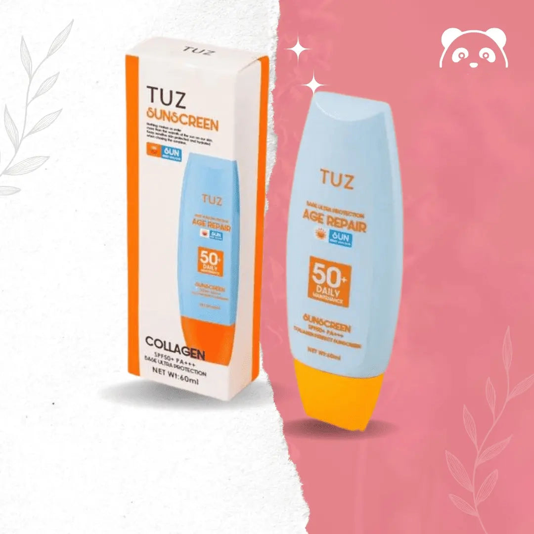 Krem przeciwsłoneczny SPF 50+ Tuz Collagen (Hit sprzedaży)