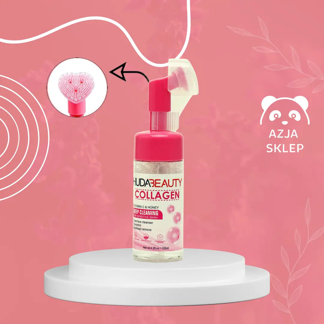 Pianka do oczyszczania I demakijażu Collagen