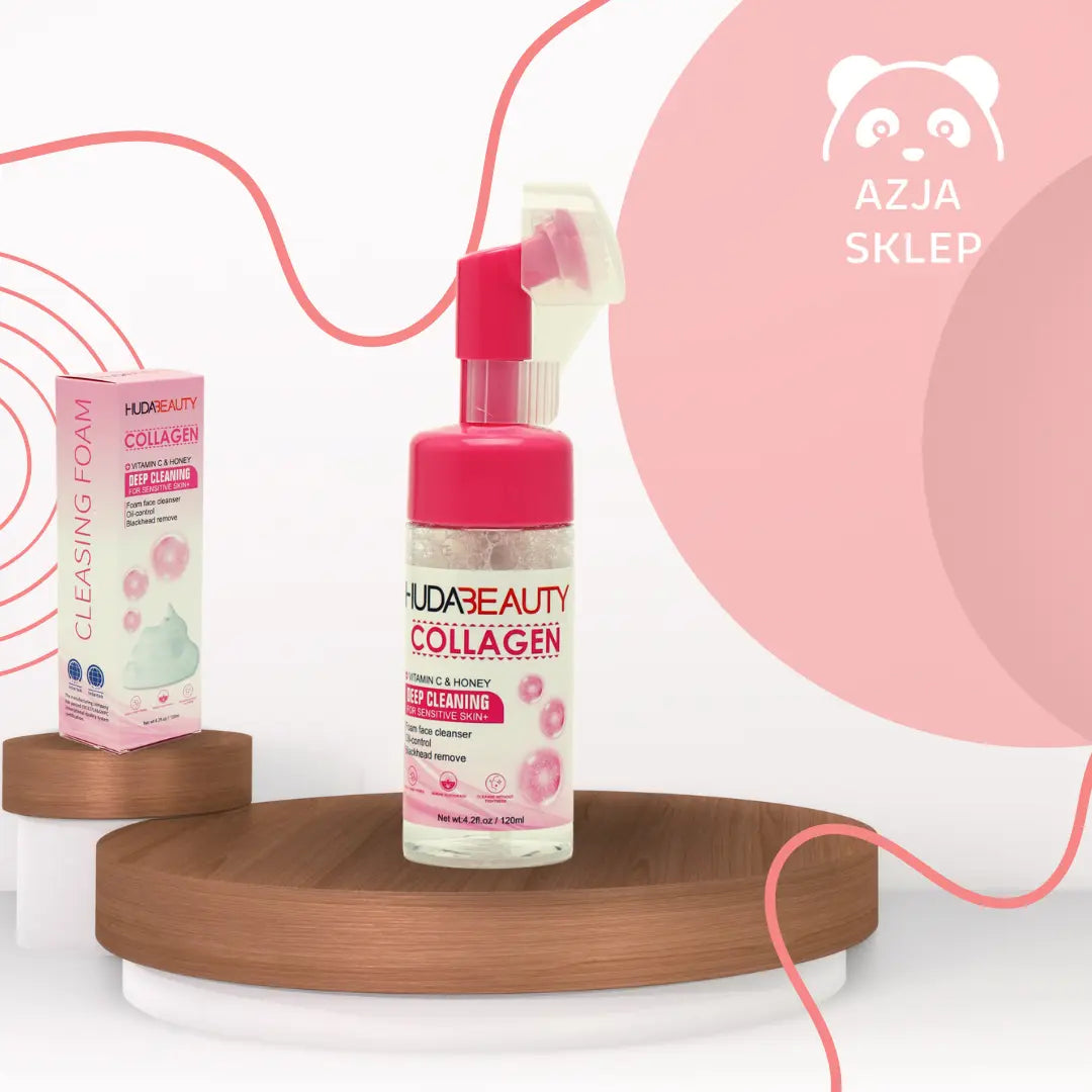 Pianka do oczyszczania I demakijażu Collagen