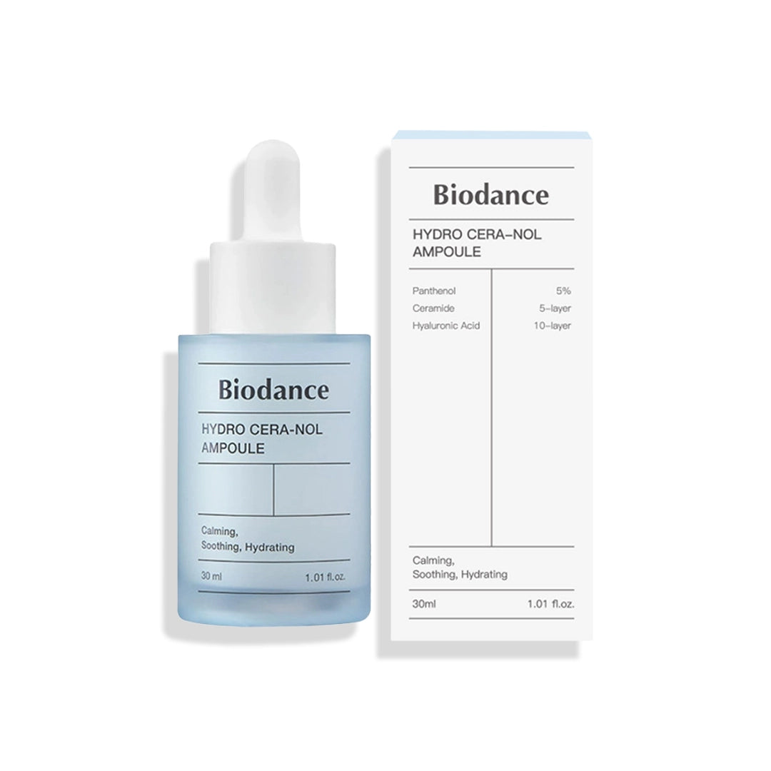 Nawilżająca ampułka do twarzy z ceramidami i pantenolem – ukojenie, regeneracja, odbudowa