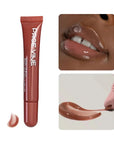 2-in-1 foundation with brush + lip gloss as a gift – perfect complexion and sensual lips!