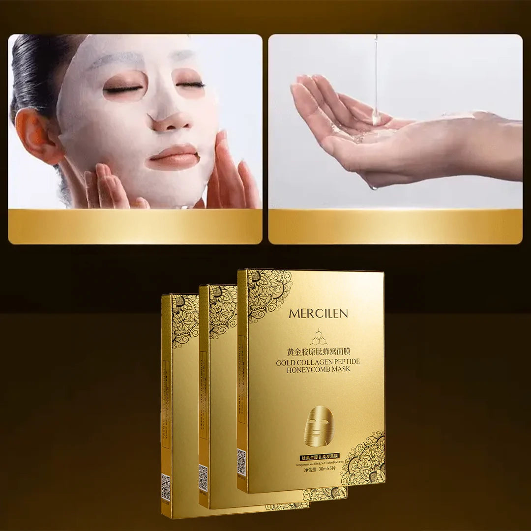 Maska nawilżająco-rozjaśniająca Mercilen 5 szt w opakowaniu