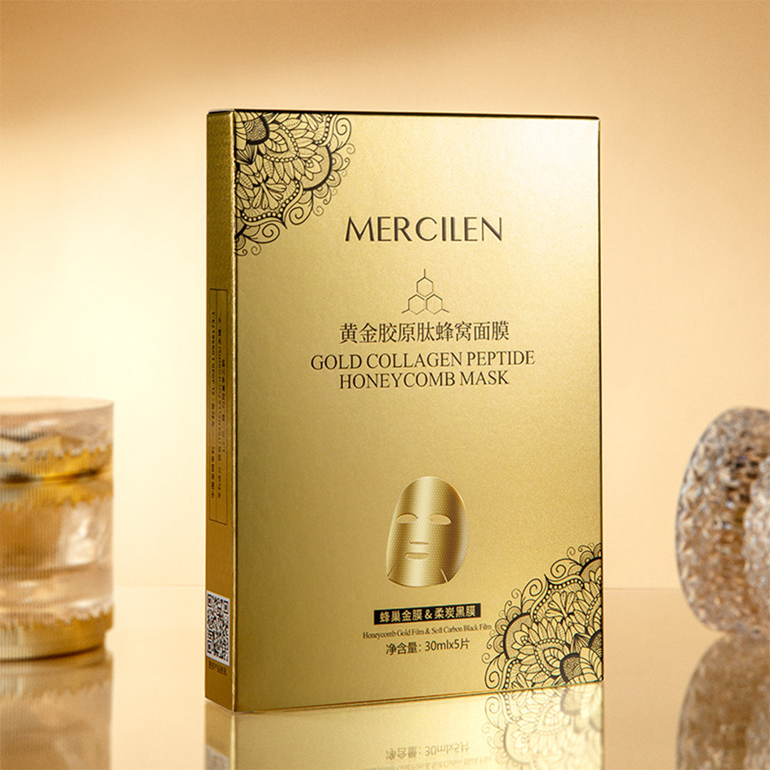 Maska nawilżająco-rozjaśniająca Mercilen 5 szt w opakowaniu