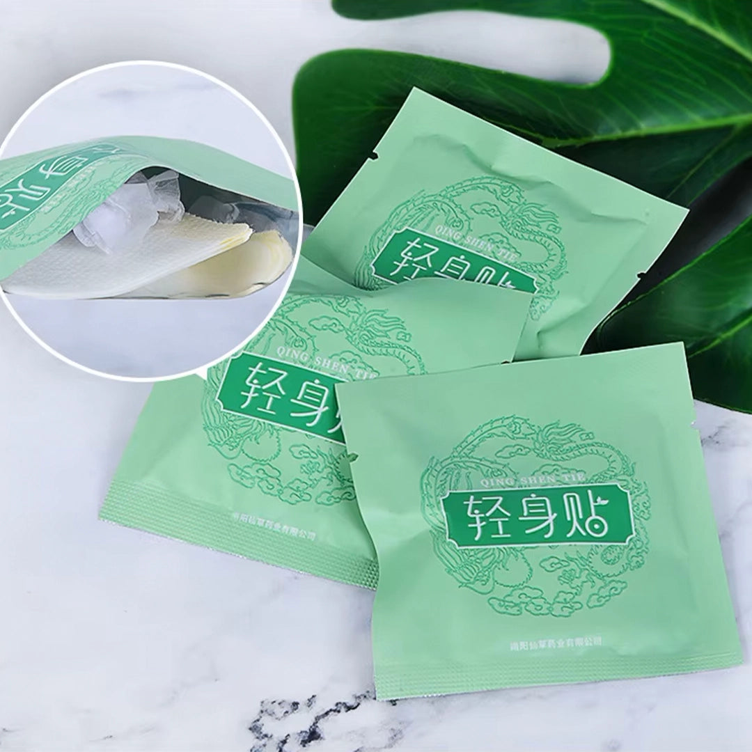 Herbal slimming patches – natural support for the figure ⎜10 pieces