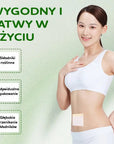 Ziołowe plastry wyszczuplające – naturalne wsparcie dla sylwetki ⎜10 sztuk