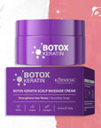 Krem do masażu skóry głowy z botoksem i keratyną – odżywienie, wzmocnienie i regeneracja