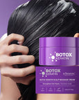 Krem do masażu skóry głowy z botoksem i keratyną – odżywienie, wzmocnienie i regeneracja