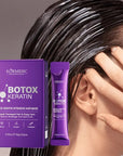 Haarmaske in Beuteln – Botox Keratin 20 x 10 g