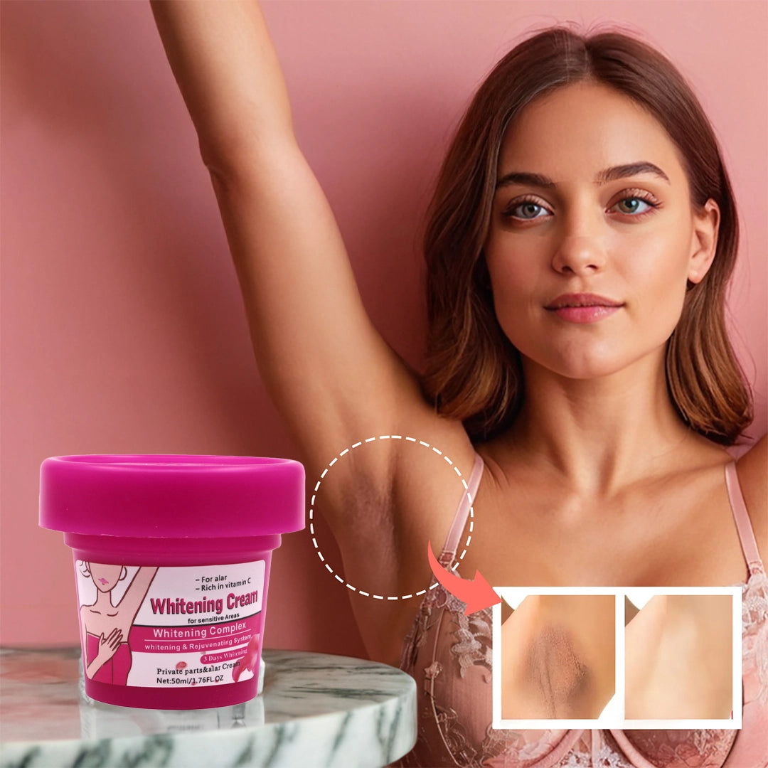 Whitening Cream – wybielający krem do stref wrażliwych (pachy, kolana, łokcie, okolice bikini)