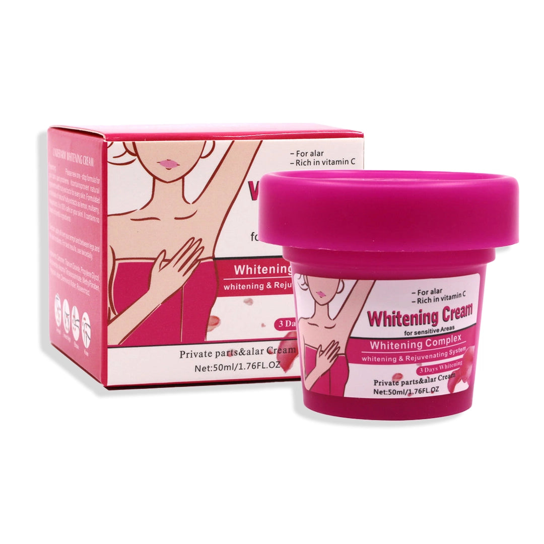 Whitening Cream – wybielający krem do stref wrażliwych (pachy, kolana, łokcie, okolice bikini)