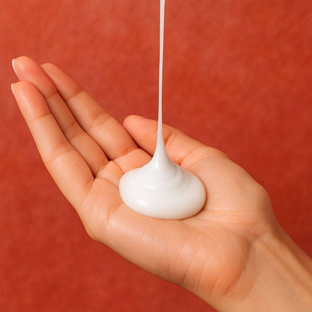 Šampon s růžovým olejem a aminokyselinami - vyživuje a uhlazuje vlasy