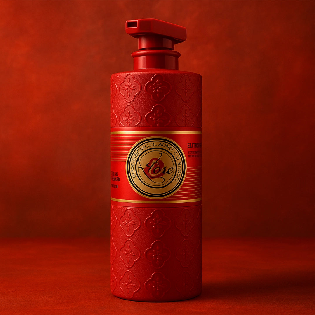 Šampon s růžovým olejem a aminokyselinami - vyživuje a uhlazuje vlasy