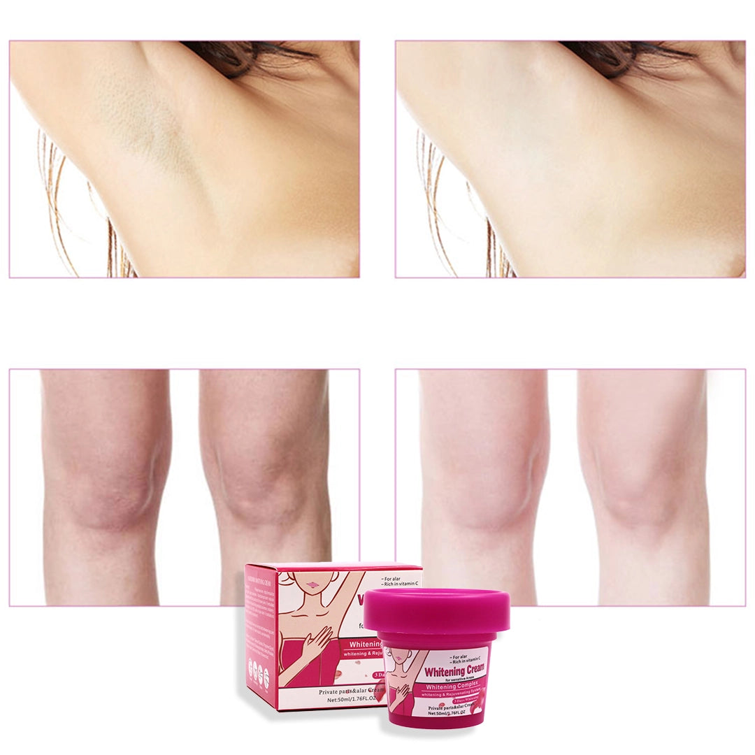 Whitening Cream – wybielający krem do stref wrażliwych (pachy, kolana, łokcie, okolice bikini)