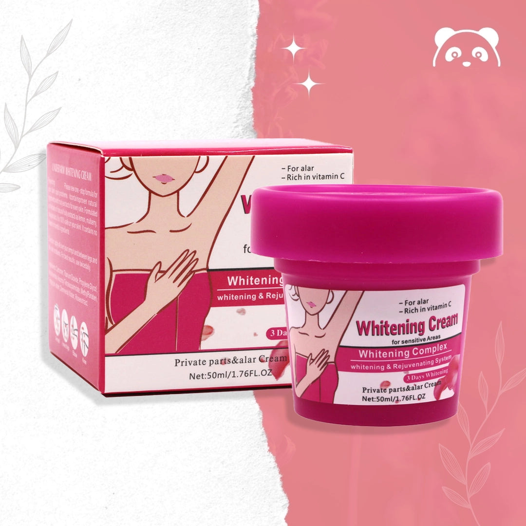 Whitening Cream – wybielający krem do stref wrażliwych (pachy, kolana, łokcie, okolice bikini)