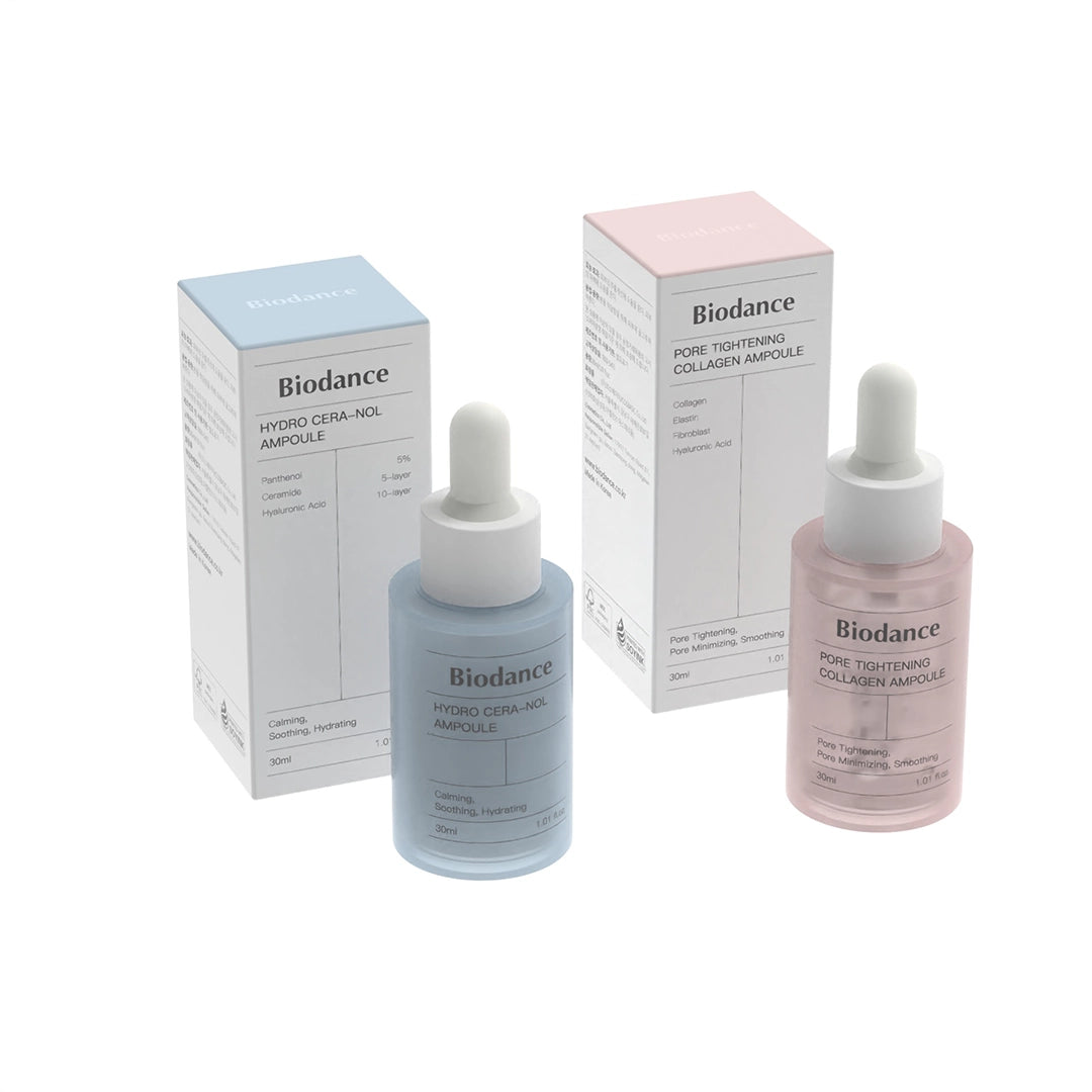 Nawilżająca ampułka do twarzy z ceramidami i pantenolem – ukojenie, regeneracja, odbudowa