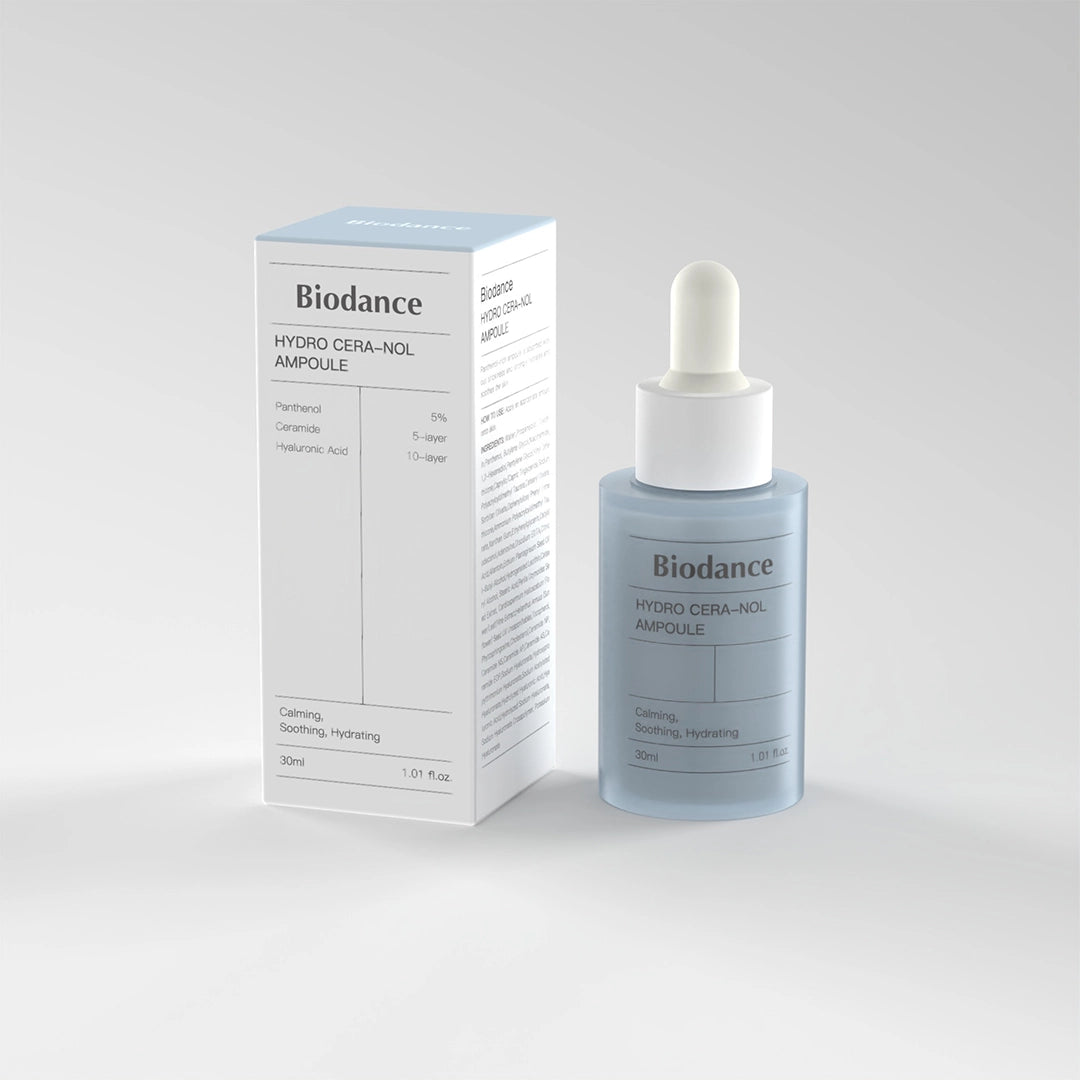 Nawilżająca ampułka do twarzy z ceramidami i pantenolem – ukojenie, regeneracja, odbudowa