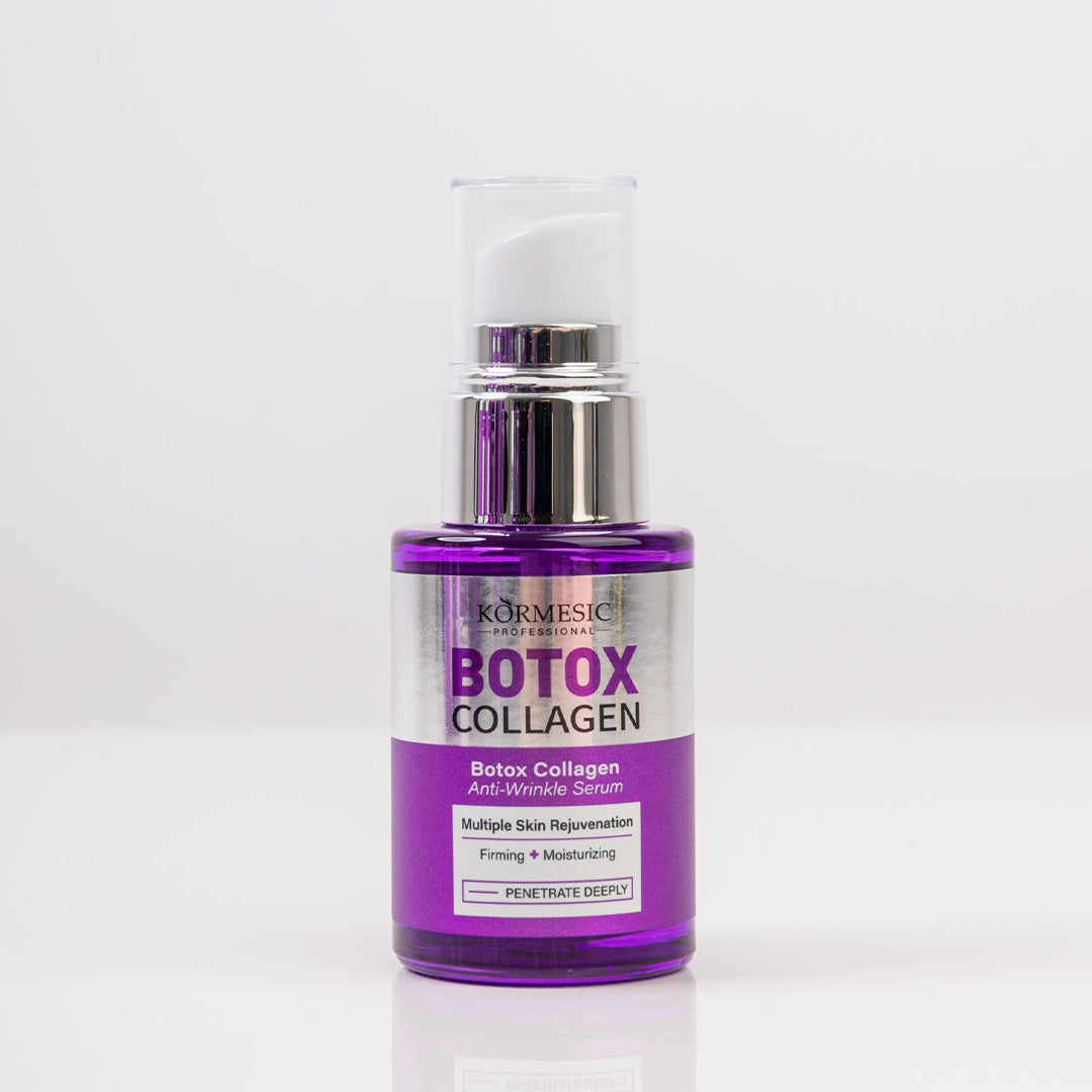 Serum z efektem botoksu do wygładzania zmarszczek i ujędrniania skóry — Botox Collagen Anti-Wrinkle Serum Kormesic (30 ml)