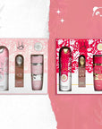 Zestaw Yara: perfumy + dezodorant + mgiełka do włosów (różowy lub czerwony)