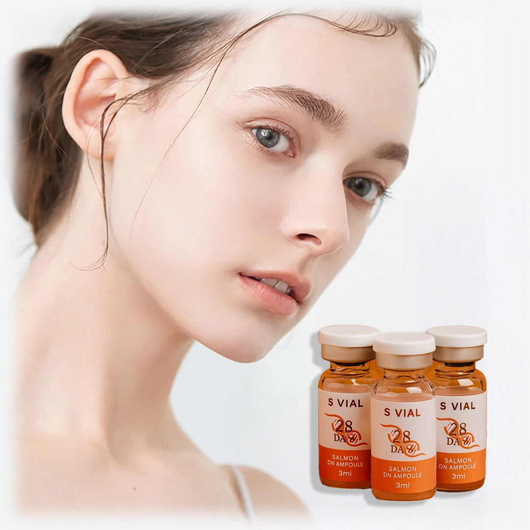 Zestaw ampułek do intensywnego nawilżenia i wygładzenia skóry na 28 dni — Salmon (12×3 ml)