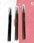 Eyebrow pencil with brush