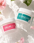 Патчі для обличчя проти недосконалостей Kormesic Anti-Acne Pads – азелаїнова або гліколева кислота, 50 шт.