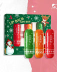 SADOER Set mit festlichen Lippenbalsamen – 3 × 4 g