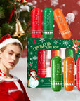 SADOER Set mit festlichen Lippenbalsamen – 3 × 4 g