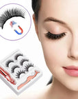 3D Magnetic False Eyelashes + Free Magnetic Eyeliner