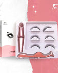 Sztuczne rzęsy 3D na magnesach + Magnetyczny Eyeliner Gratis