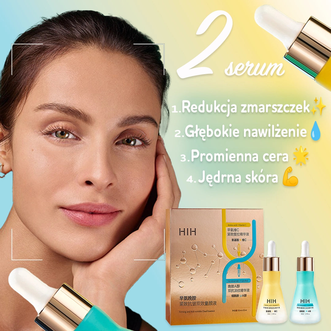 Zestaw serum HIH – witaminowa pielęgnacja na dzień i no