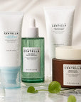 Zestaw do twarzy Skin1004 Madagascar Centella — serum, krem wzmacniający, krem rozjaśniający i serum SPF50+