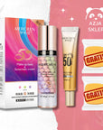 Zestaw Baza Pod Makijaż + Krem Przeciw Fotostarzeniu SPF 50 + 2 Gąbeczki Gratis