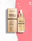Сироватка для обличчя зі слизом равлика та колагеном Kormesic Snail Collagen, 30 мл