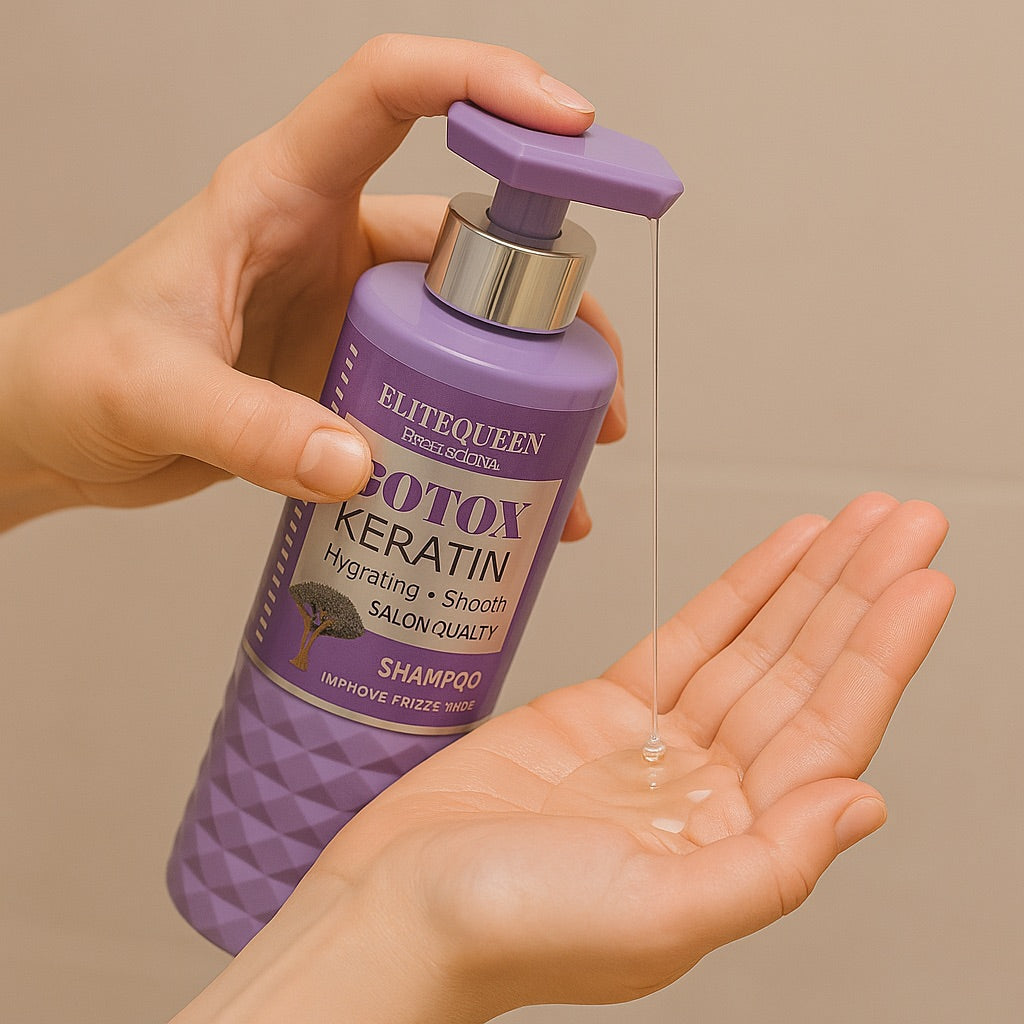 Botox Keratin Hair Shampoo – Moisturizing, Smoothing, Volume and Shine