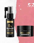 Hair Growth and Strengthening Set – Cream and Serum with Minoxidil