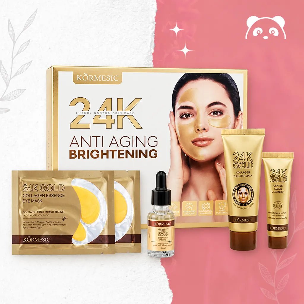 KORMESIC 24K Gold – sada péče proti stárnutí pro pleť – AzjaSklep