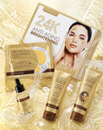 Zestaw do pielęgnacji twarzy KORMESIC 24K Gold – anti-aging i rozświetlenie - Zestawy do twarzy