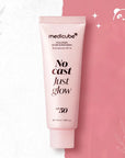 Krem przeciwsłoneczny do twarzy Medicube No Cast Just Glow Collagen SPF 50 - 50 ml - Kremy przeciwsłoneczny do twarzy