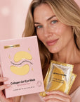 Płatki pod oczy Grace & Stella Collagen Gel Eye Mask – cienie, opuchlizna i zmarszczki, 6 par - Płatki pod oczy