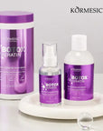 Zestaw do pielęgnacji włosów z botox keratin KORMESIC (Odżywka, Maska, Serum)