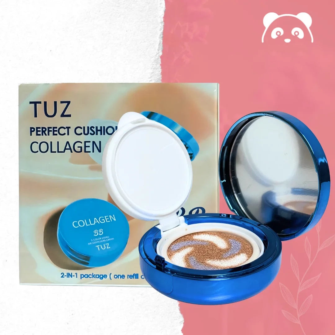 Podkład do twarzy TUZ Collagen z wymiennym wkładem