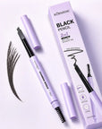 2 viename antakių pieštukas „Kormesic Black Pencil“ – juodas, 0,3 g