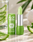 Pomadka do ust z aloesem Kiss Beauty – Aloe Vera Lipstick - Pomadki do ust