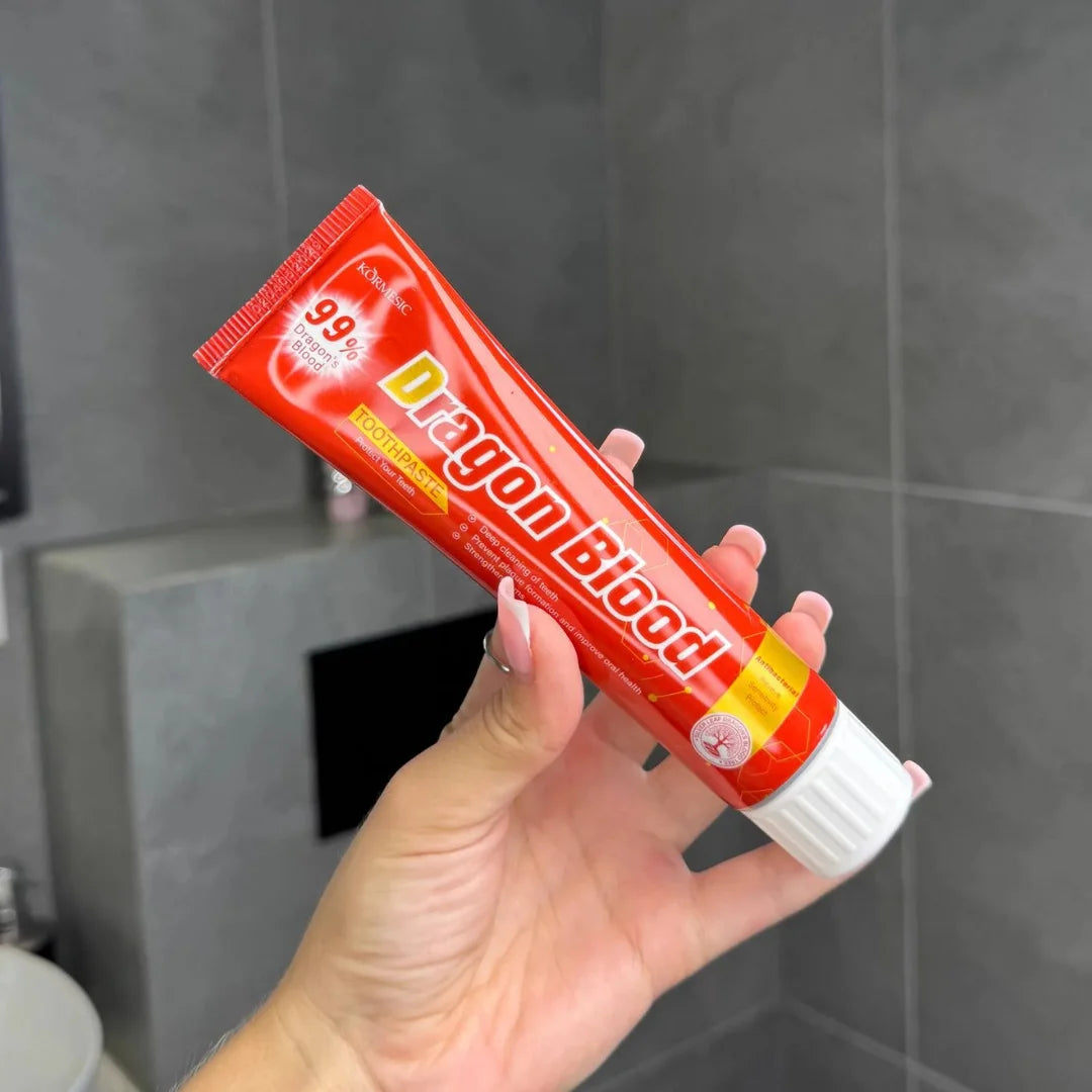 Pasta do zębów Dragon Blood 99% – wybielanie, ochrona i świeży oddech