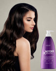 Zestaw do pielęgnacji włosów z botoks keratin KORMESIC (Szampon, Odżywka, Serum)