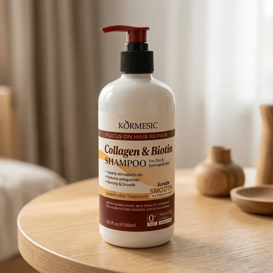 KORMESIC Collagen & Biotin Shampoo 500ml – AzjaSklep