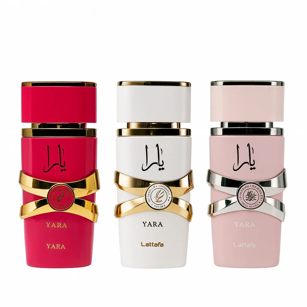 Sada YARA 3v1 – Elegance, Sladkost, Tajemství (3 x 50 ml)