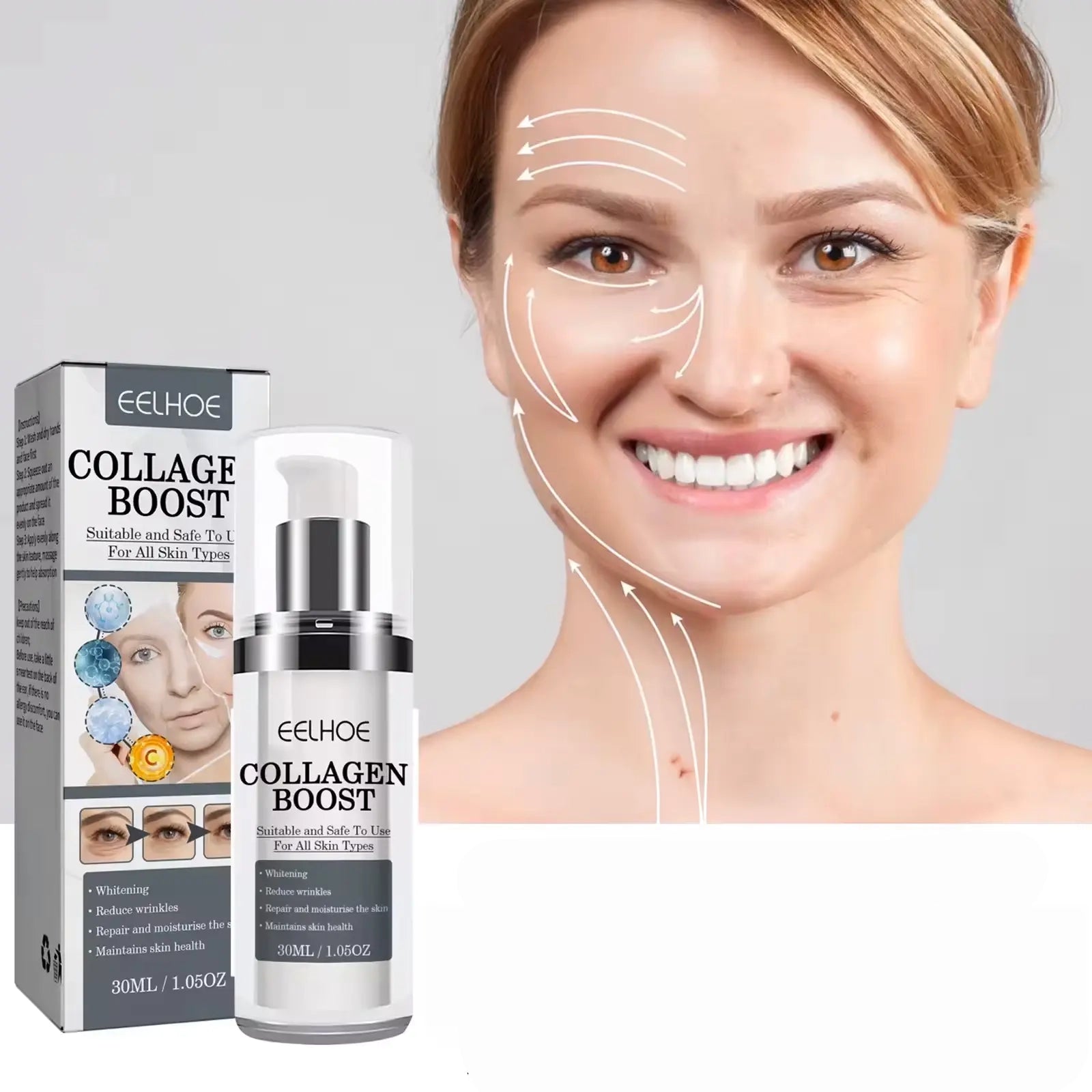 Collagen Face Serum with Anti-Aging Effect