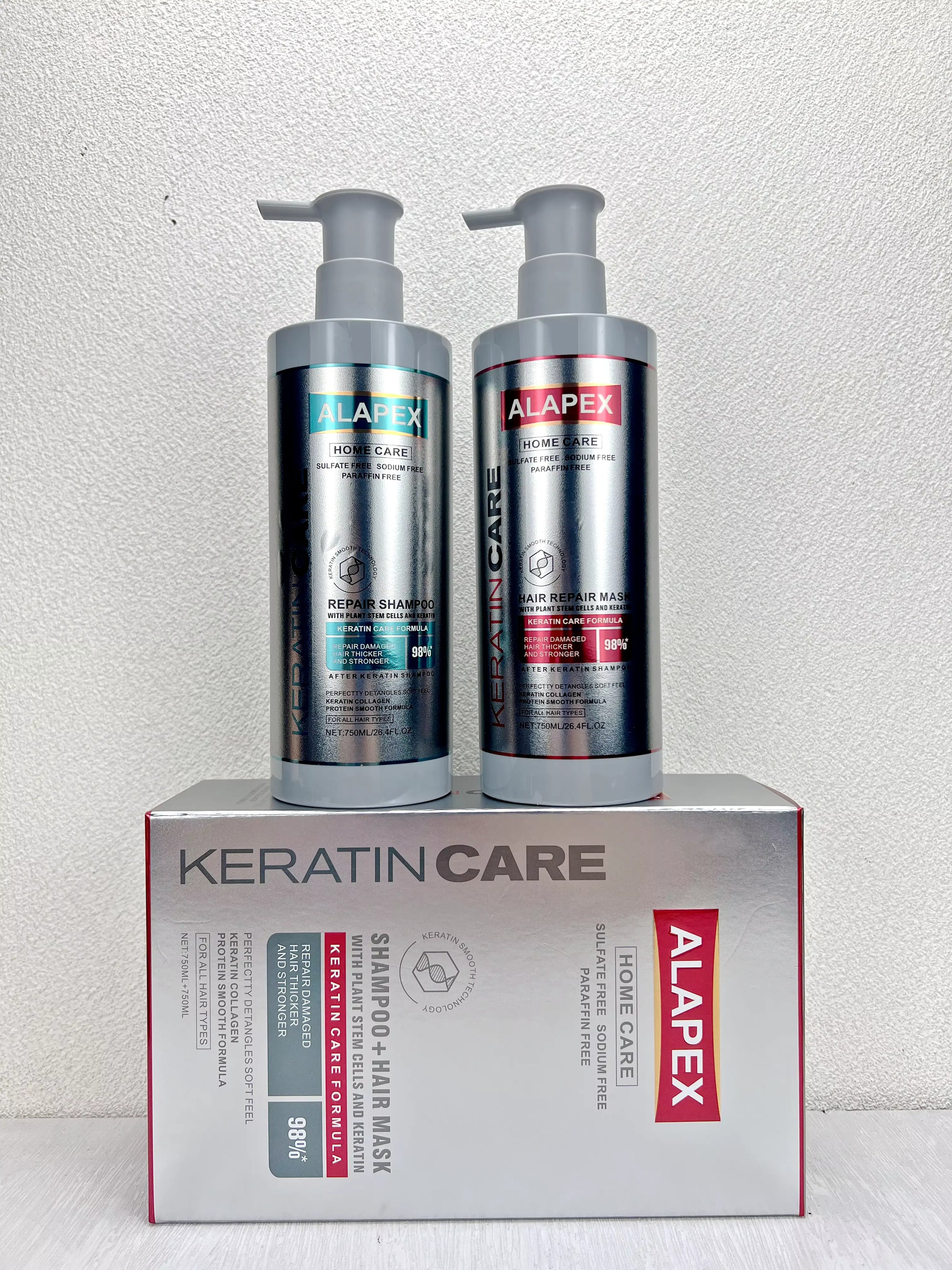 Šampon + maska pro intenzivní rekonstrukci vlasů Alepex