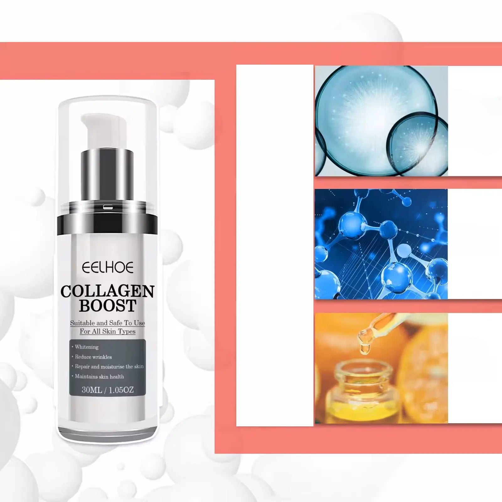 Collagen Face Serum with Anti-Aging Effect